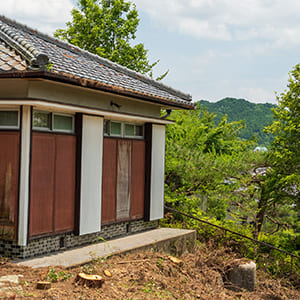 別荘地にゴミが捨てられた